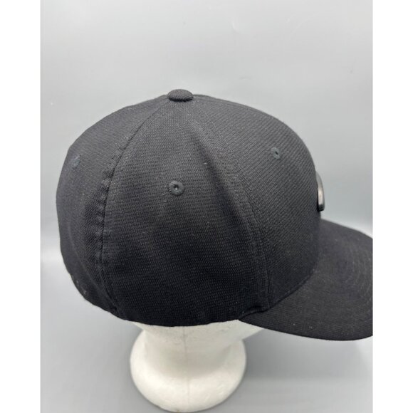 Oakley Black Baseball Cap Large Fitted L/XL Adult‎ - Picture 7 of 9